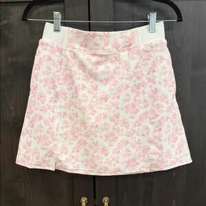 Women’s Pink Floral Mini Skirt